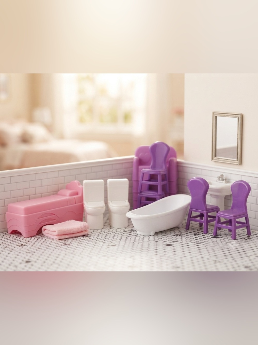 Large Dollhouse Furniture